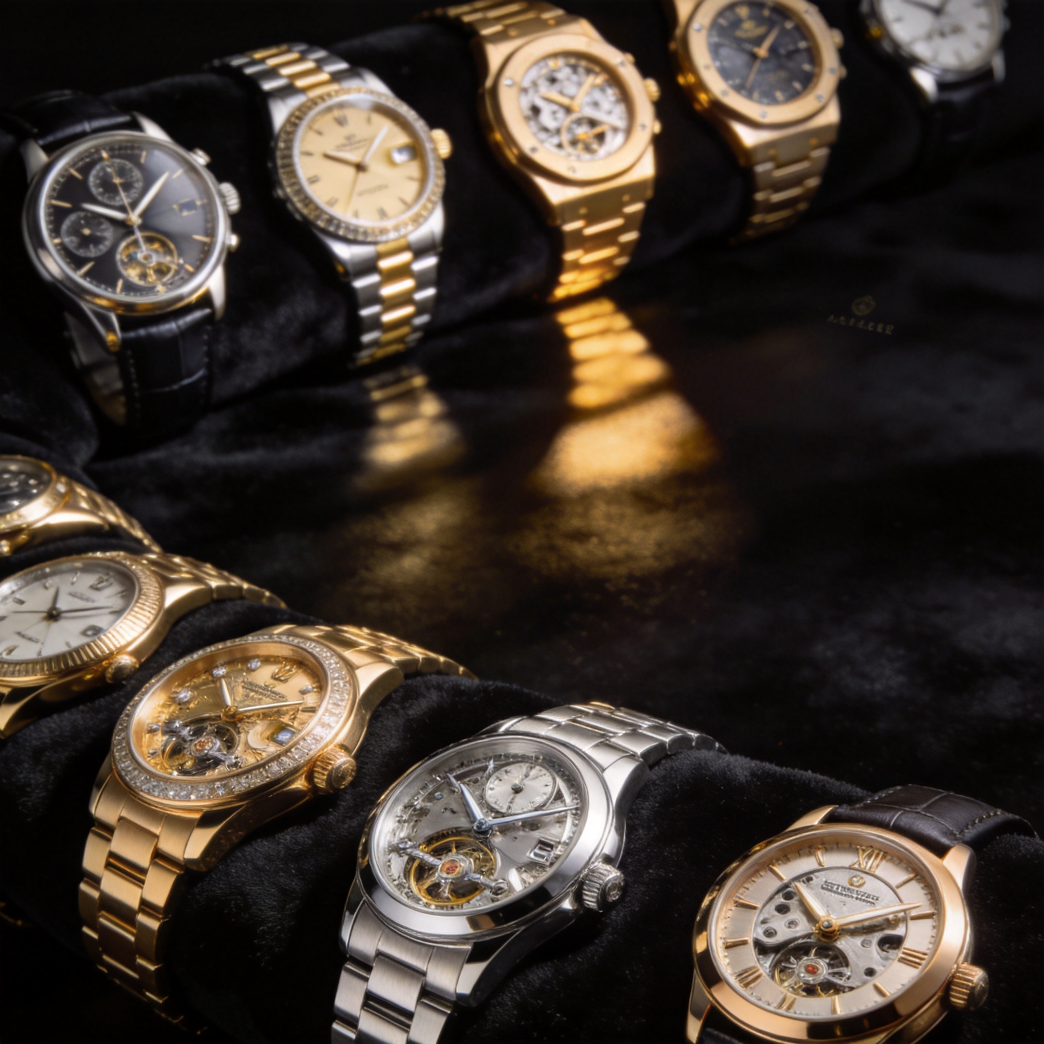Watch collection tray